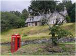 Wieder eine dieser Telefonkabinen in der Nhe von Balmoral Castle. (05.08.2008)