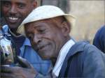 Sich selber betrachten ist faszinierend. Dampflokdepot Asmara. (28.10.2008)